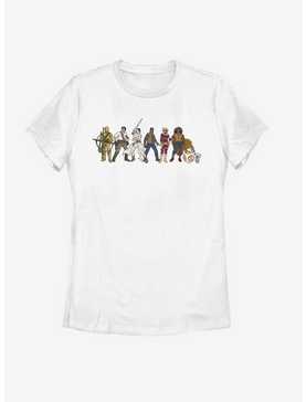 Star Wars Episode IX The Rise Of Skywalker Resistance Lineup Womens T-Shirt, , hi-res