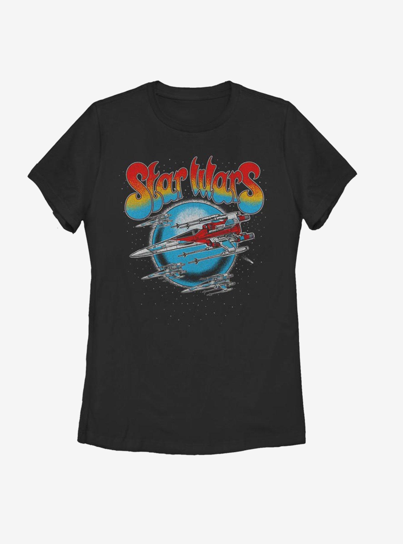 Star Wars Episode IX The Rise Of Skywalker Tour Shirt Womens T-Shirt, BLACK, hi-res