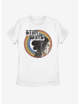 Star Wars Episode IX The Rise Of Skywalker Vintage Rey Rainbow Womens T-Shirt, , hi-res