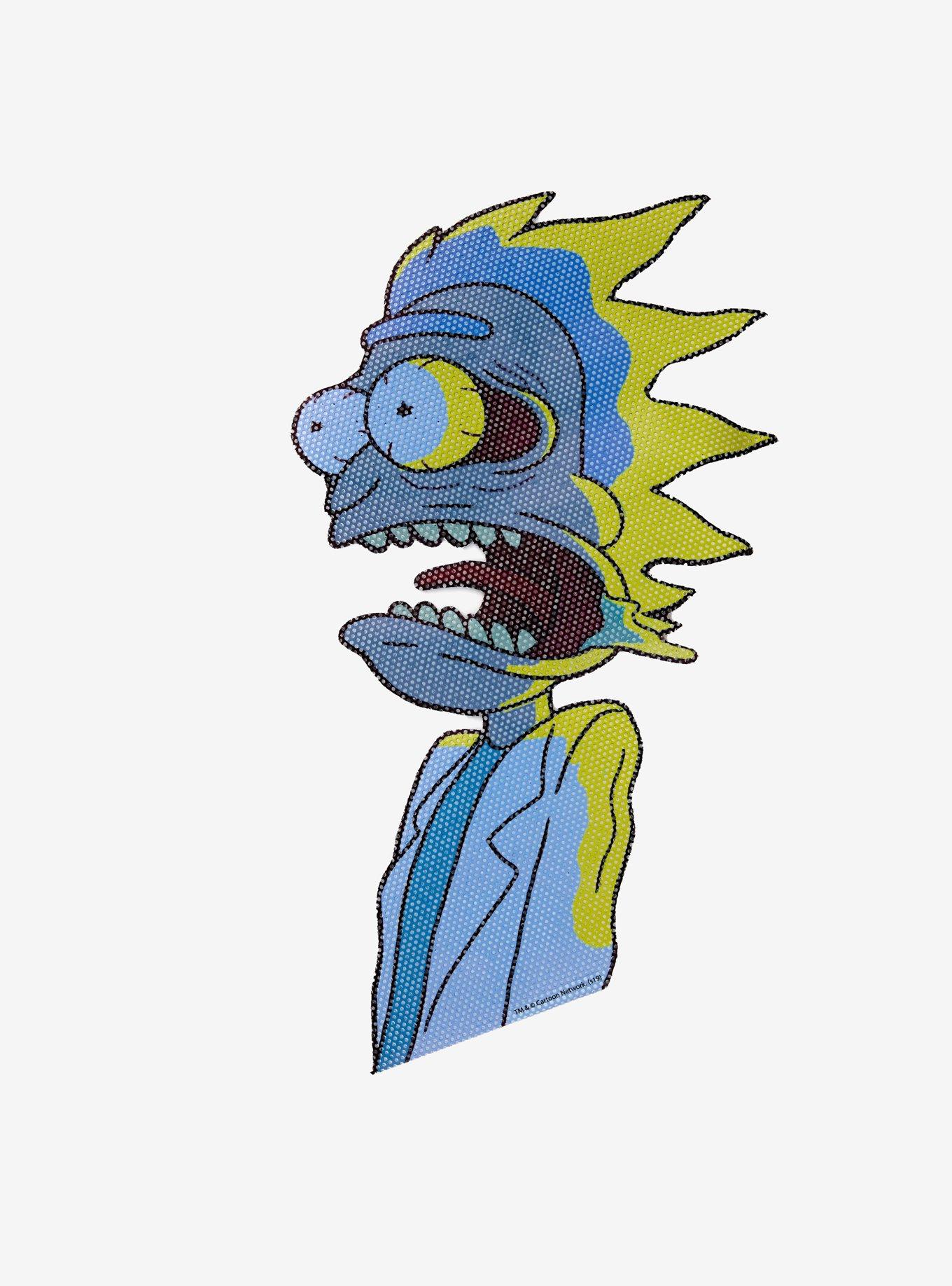 Rick And Morty Rick Rear Window Car Decal, , hi-res