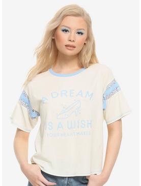 Her Universe Disney Cinderella A Dream Is A Wish Varsity Stripe T-Shirt, , hi-res