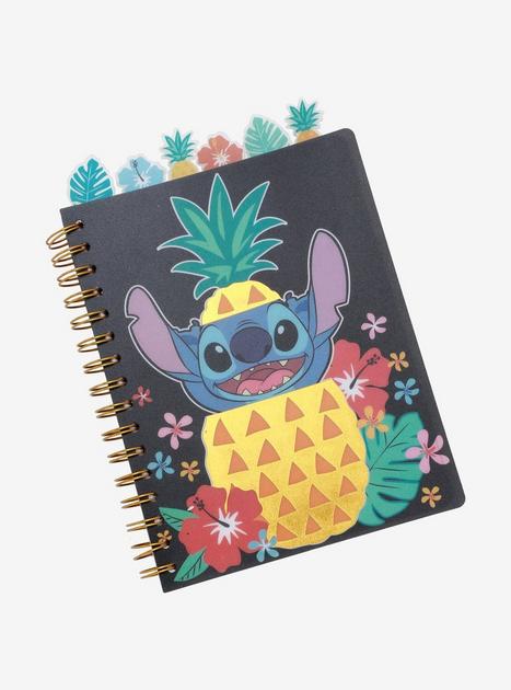 Disney Lilo & Stitch Pineapple Tabbed Journal | Hot Topic