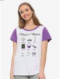 Our Universe Disney The Princess And The Frog Tiana's Palace Icons T-Shirt, MULTI, hi-res