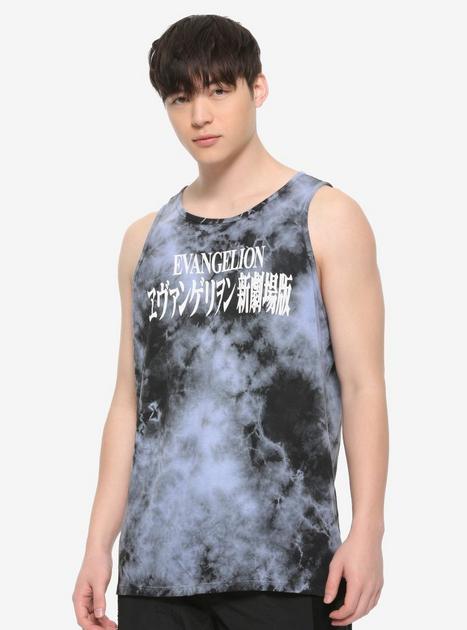 evangelion tie dye shirt