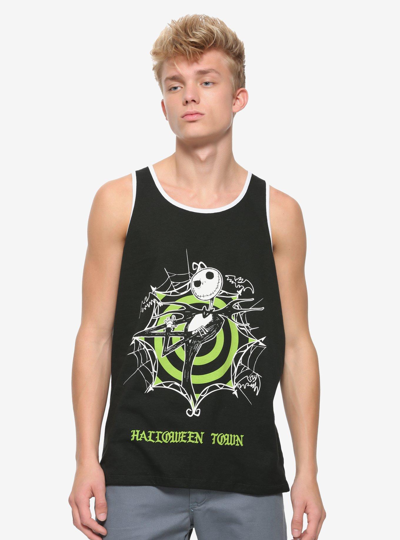 The Nightmare Before Christmas Spiderweb Jack Skellington Tank Top, MULTI, hi-res