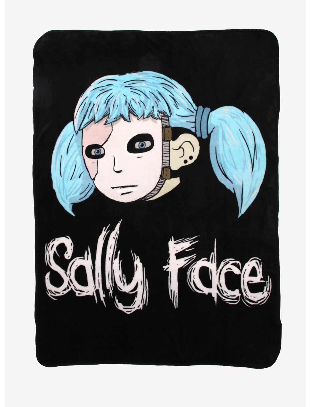 Sally Face Sal Throw Blanket, , hi-res