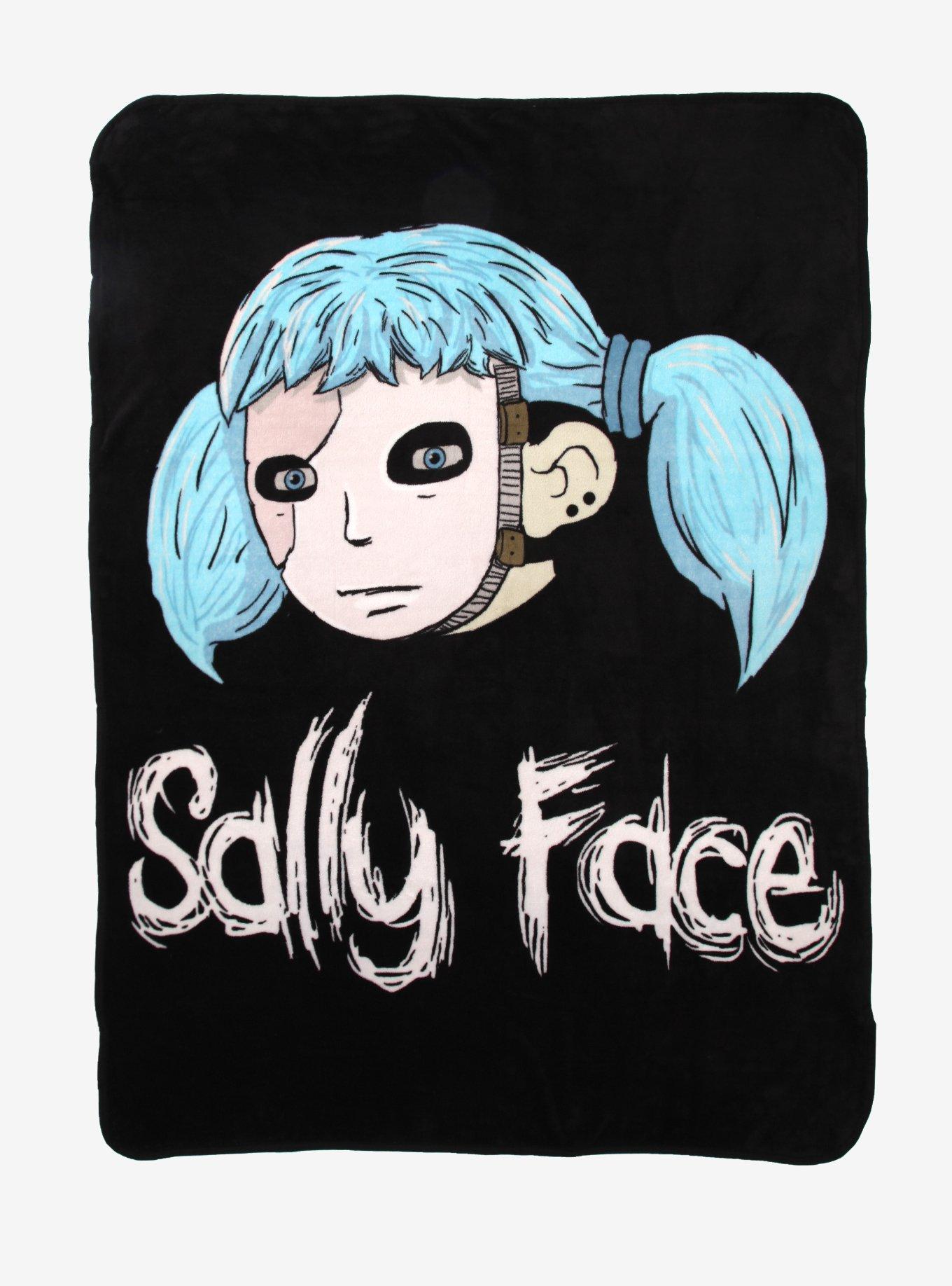 Sally Face Sal Throw Blanket, , hi-res