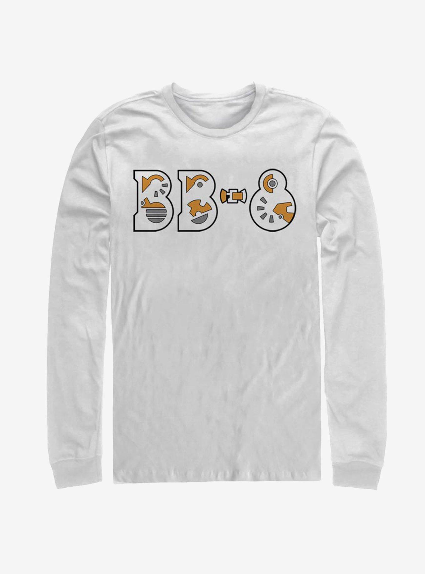 Star Wars Episode IX The Rise Of Skywalker Droid Parts Long-Sleeve T-Shirt, WHITE, hi-res