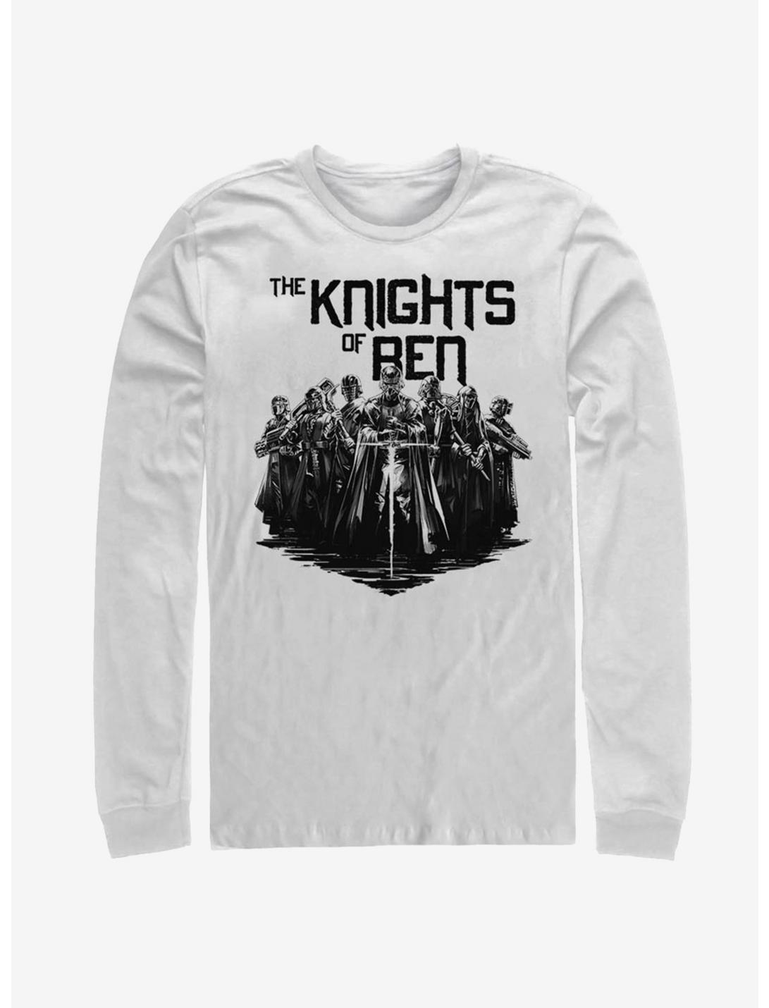 Star Wars Episode IX The Rise Of Skywalker Inked Knights Long-Sleeve T-Shirt, WHITE, hi-res