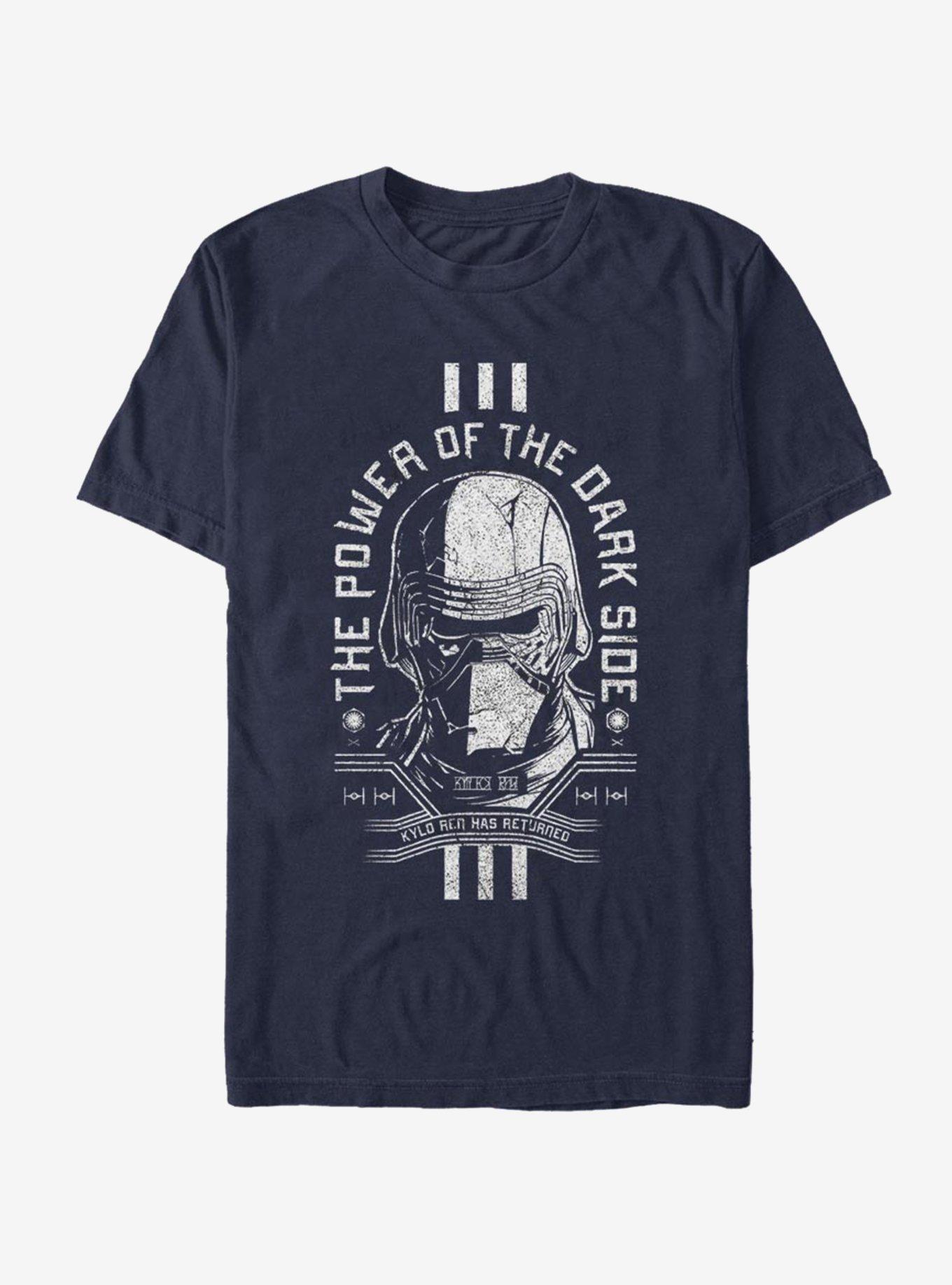 Star Wars Episode IX The Rise Of Skywalker Dark Power T-Shirt, NAVY, hi-res