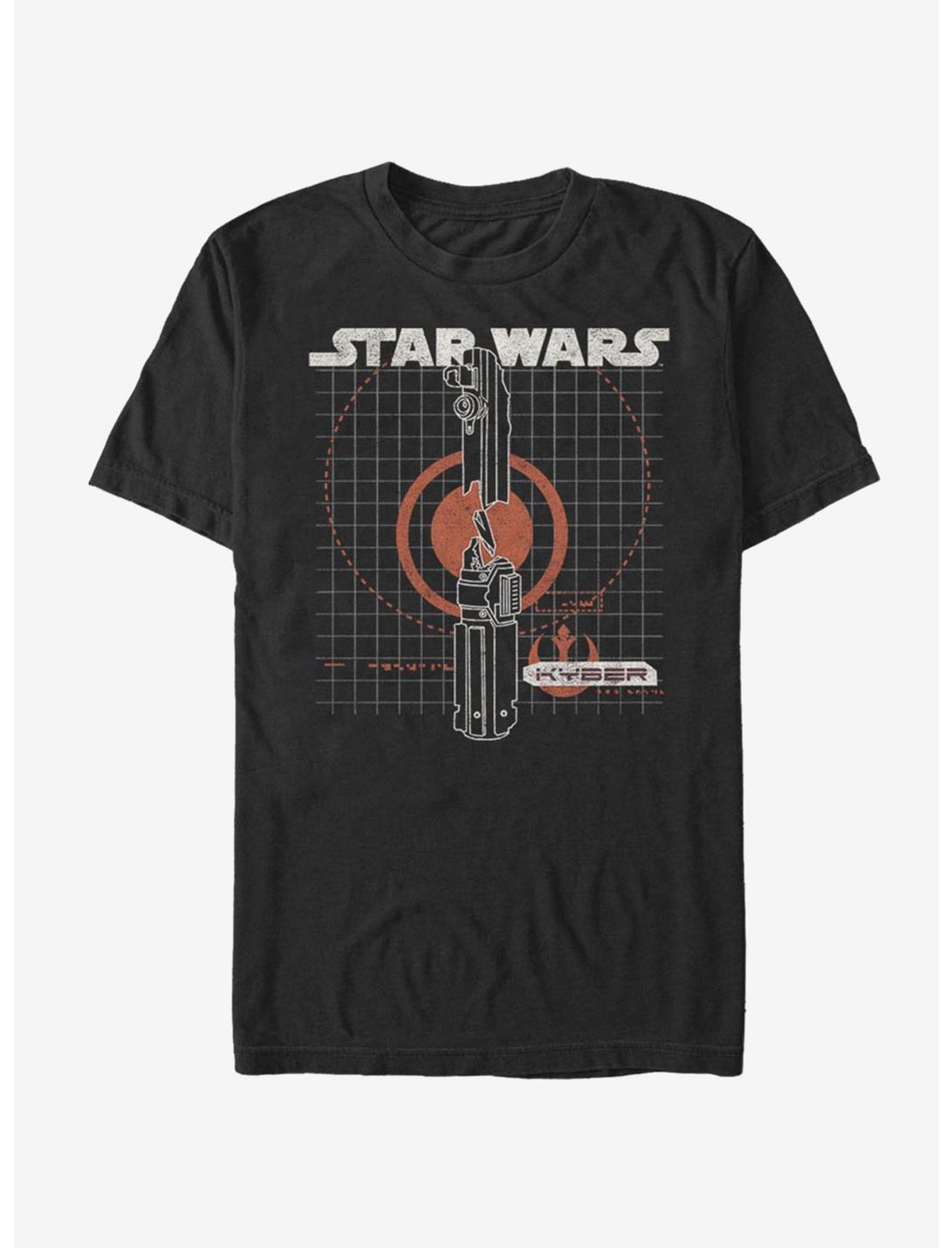 Star Wars Episode IX The Rise Of Skywalker Kyber Crystal T-Shirt, BLACK, hi-res