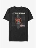 Star Wars Episode IX The Rise Of Skywalker Kyber Crystal T-Shirt, BLACK, hi-res