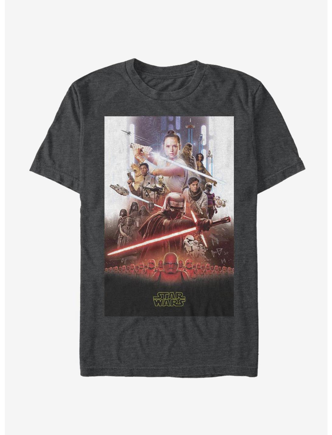 Star Wars Episode IX The Rise Of Skywalker Last Poster T-Shirt, , hi-res