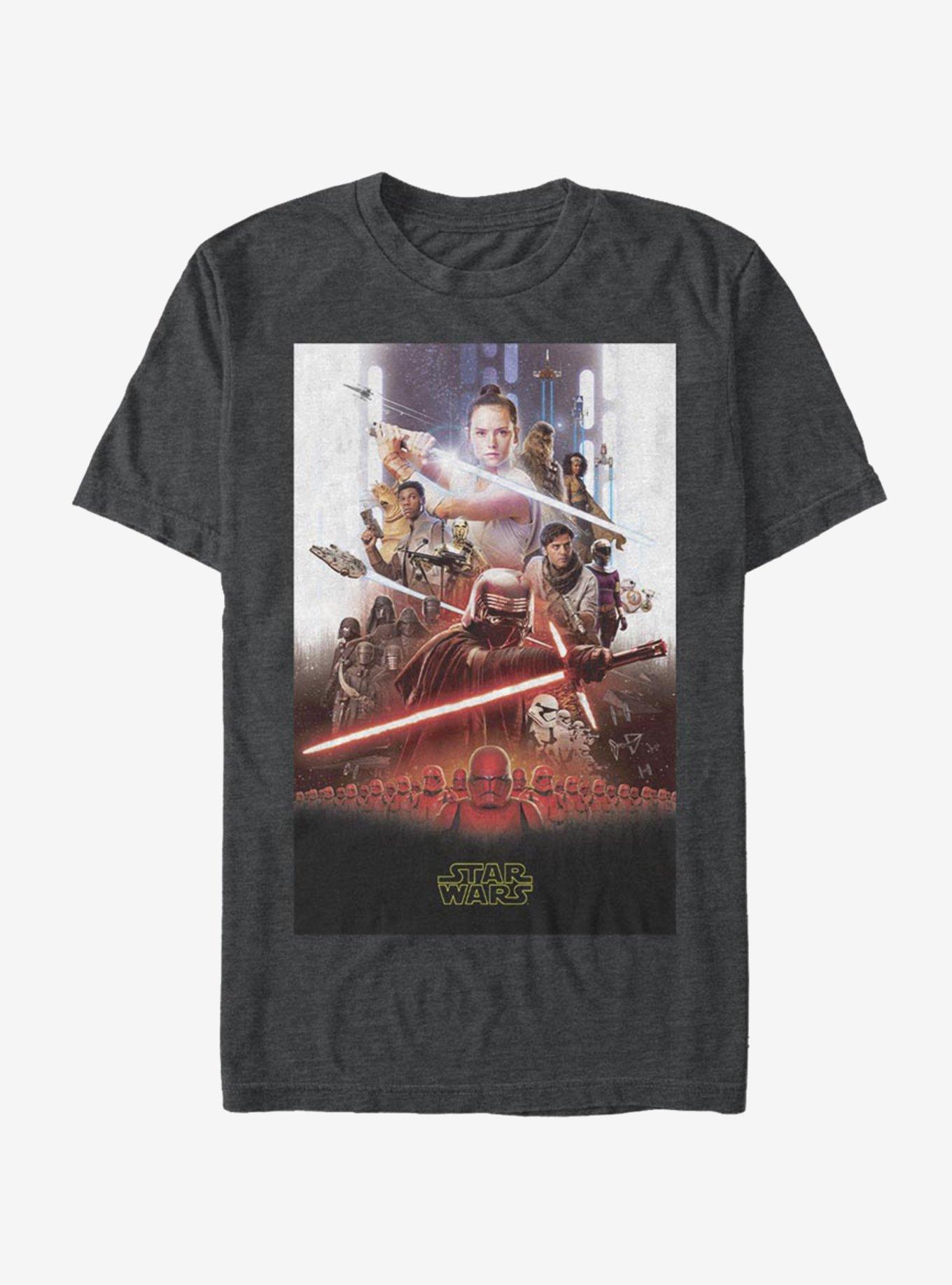 Star Wars Episode IX The Rise Of Skywalker Last Poster T-Shirt, , hi-res