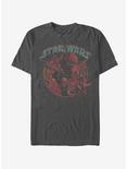 Star Wars Episode IX The Rise Of Skywalker Retro Villians T-Shirt, CHARCOAL, hi-res