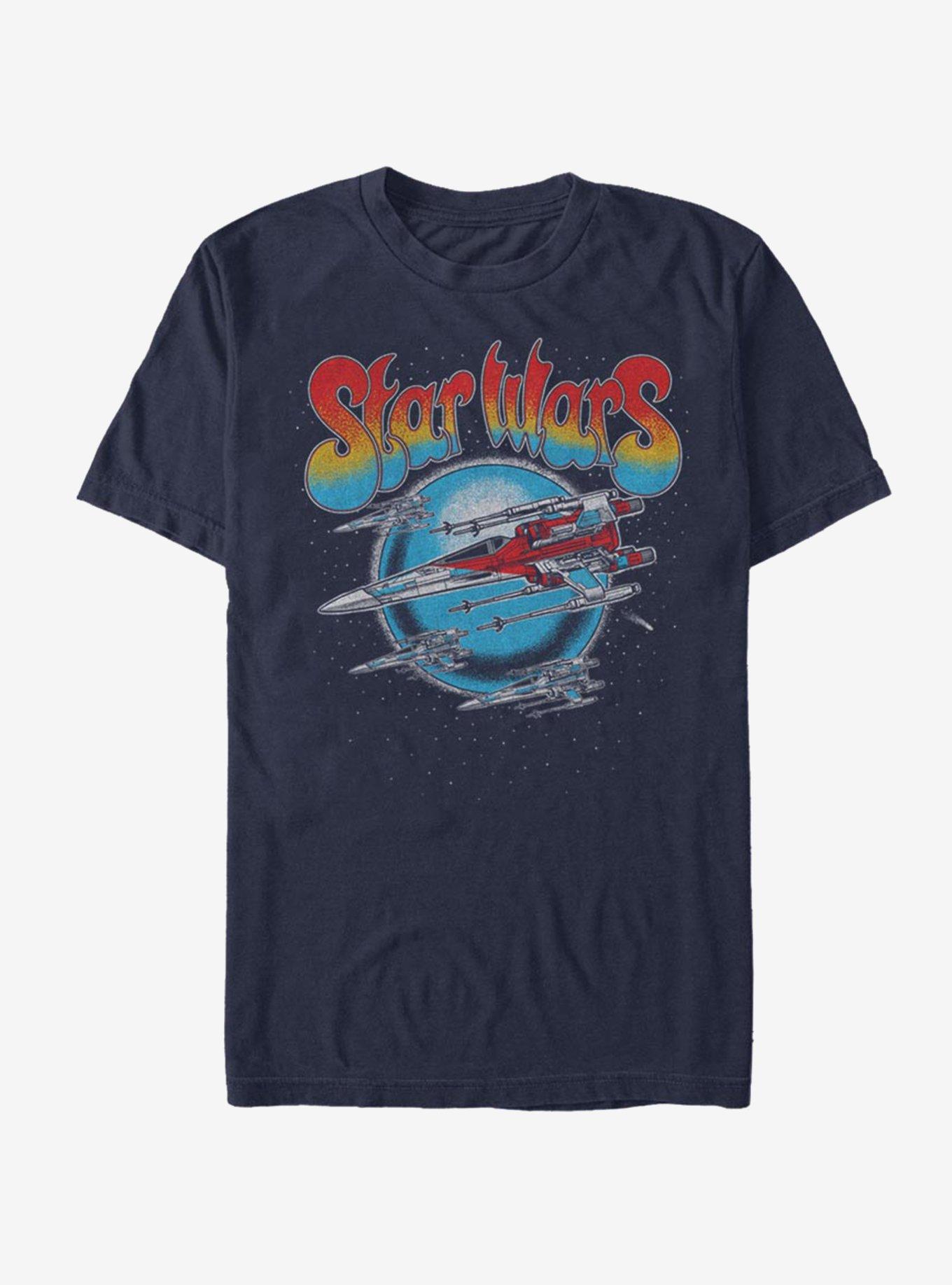 Star Wars Episode IX The Rise Of Skywalker Tour Shirt T-Shirt, NAVY, hi-res