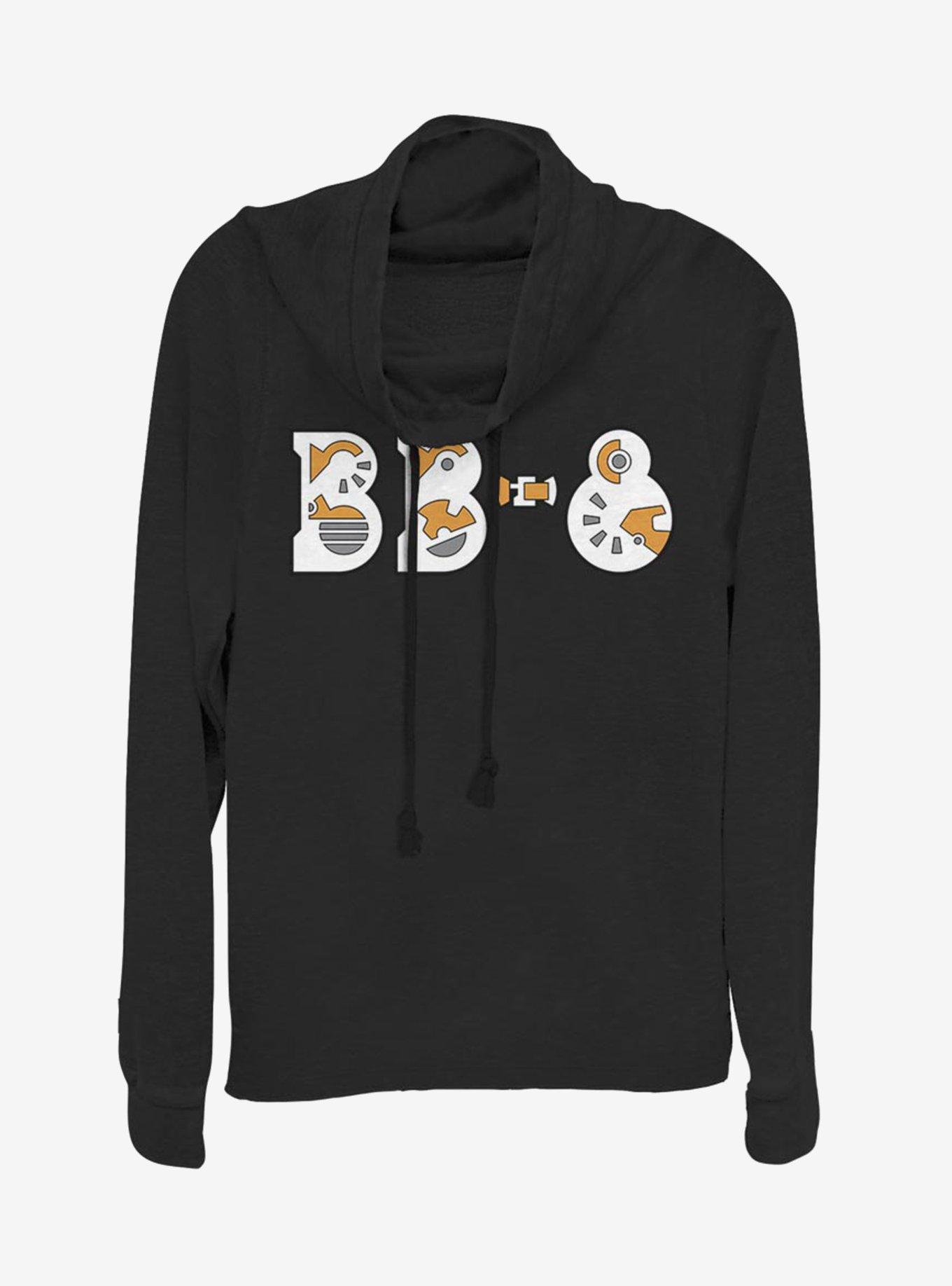 Star Wars Episode IX The Rise Of Skywalker Droid Parts Cowlneck Long-Sleeve Womens Top, , hi-res