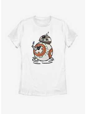 Star Wars Episode IX The Rise Of Skywalker BB Doodles Womens T-Shirt, , hi-res