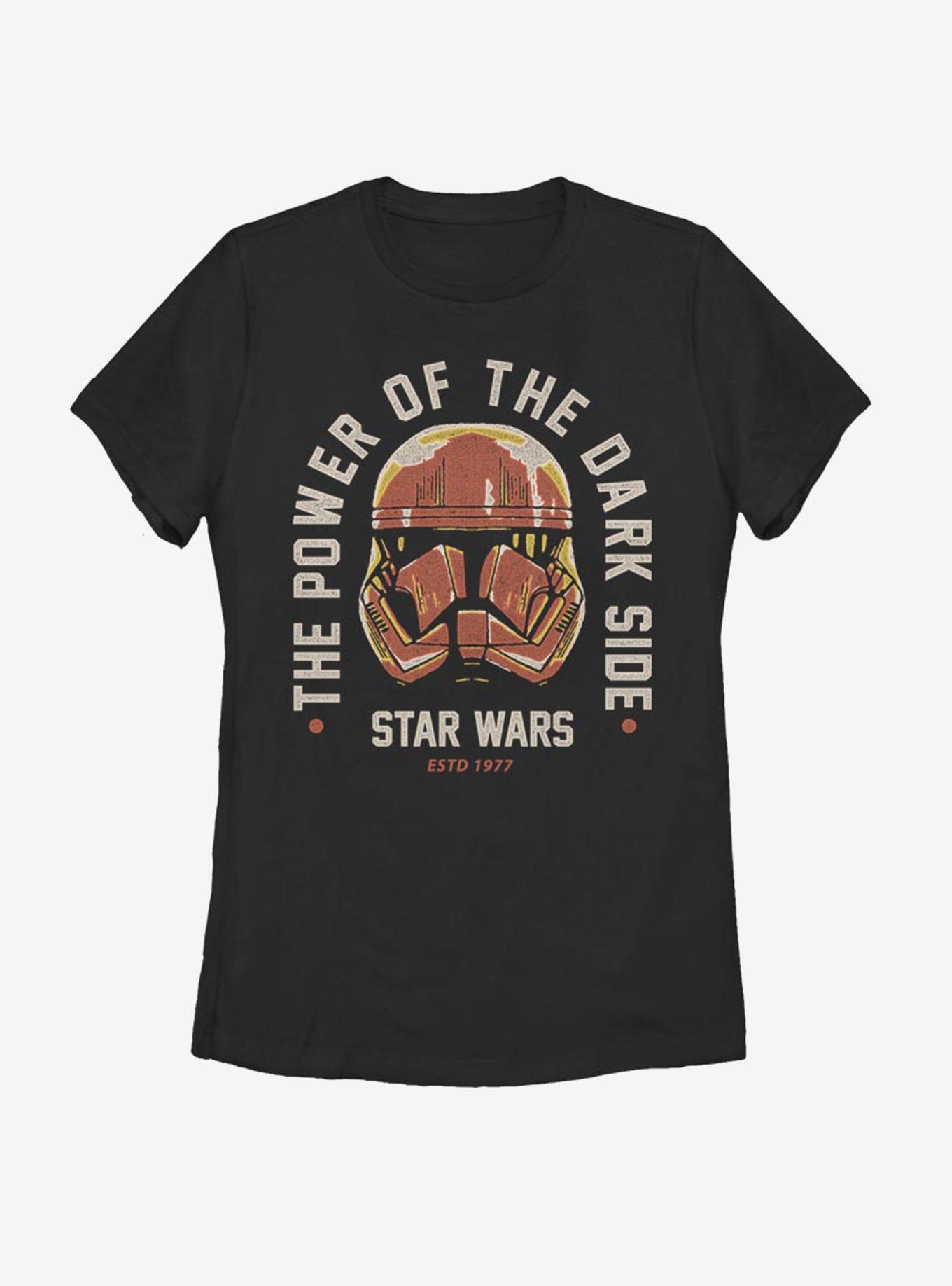 Star Wars Episode IX The Rise Of Skywalker Dark Side Power Womens T-Shirt, BLACK, hi-res