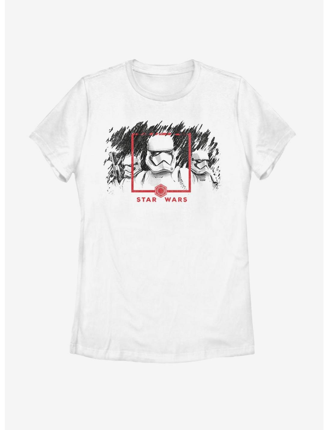 Star Wars Episode IX The Rise Of Skywalker Dawn Patrol Womens T-Shirt, WHITE, hi-res