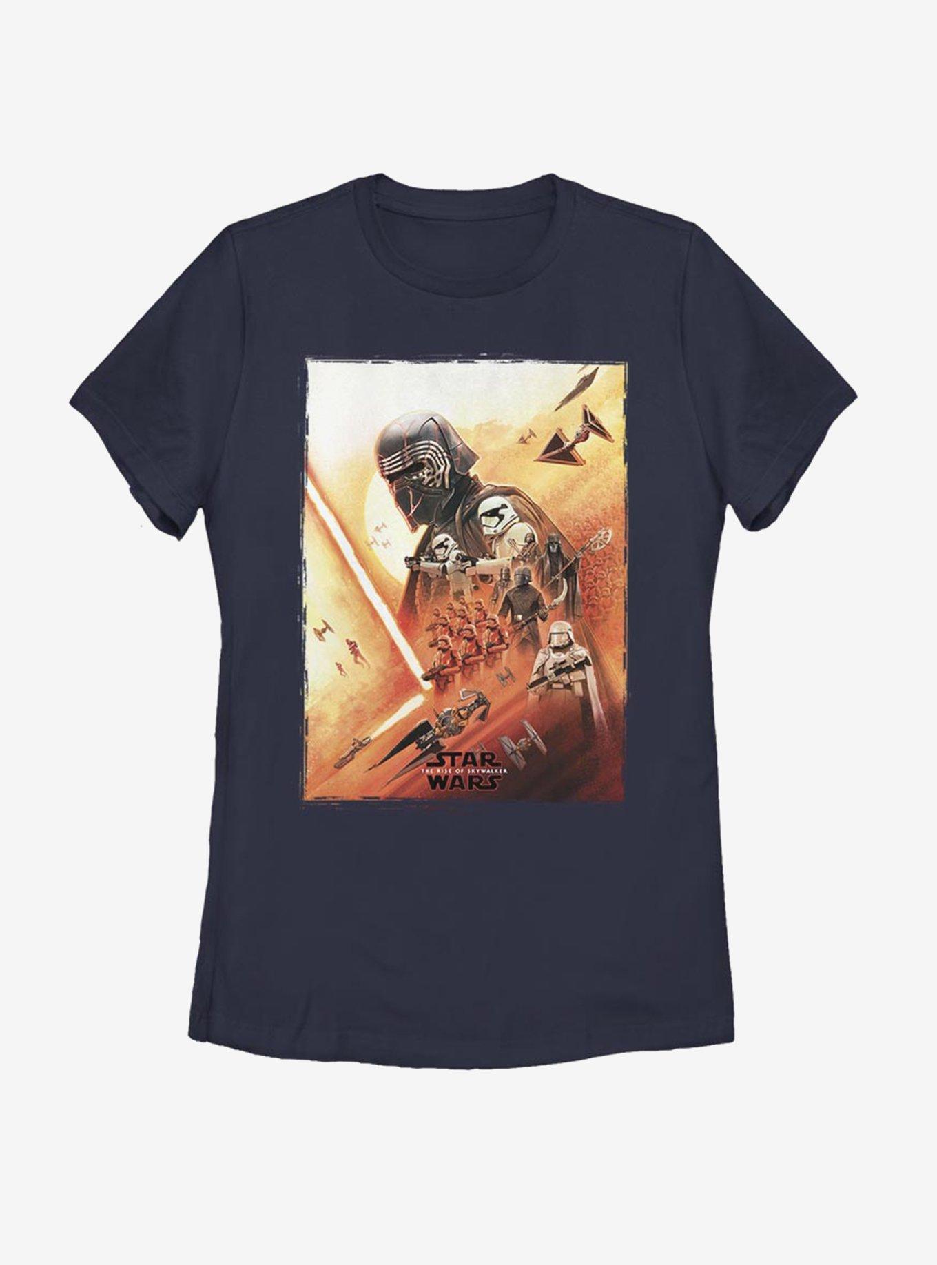 Star Wars Episode IX The Rise Of Skywalker Kylo Poster Womens T-Shirt, , hi-res
