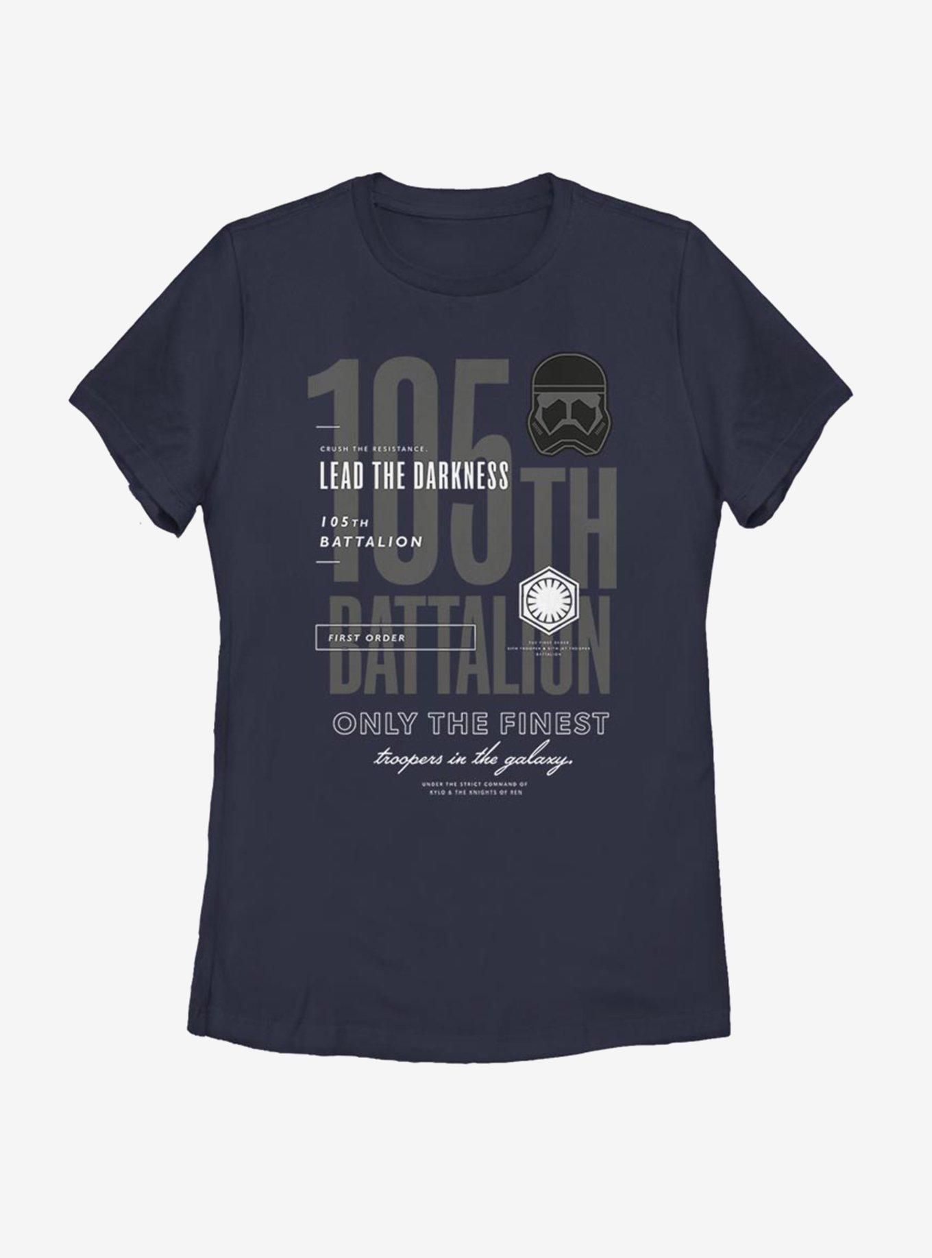 Star Wars Episode IX The Rise Of Skywalker Lead The Darkness Womens T-Shirt, NAVY, hi-res