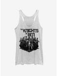 Star Wars Episode IX The Rise Of Skywalker Inked Knights Womens Tank Top, WHITE HTR, hi-res