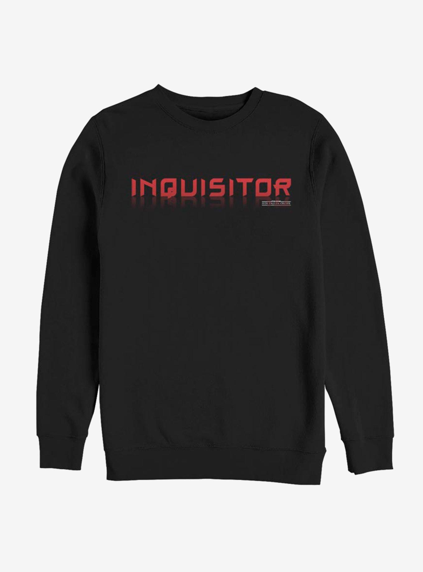 Star Wars Jedi Fallen Order Inquisitor Script Sweatshirt, BLACK, hi-res