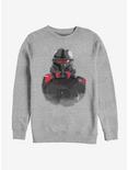Star Wars Jedi Fallen Order Purge Trooper Mask Sweatshirt, ATH HTR, hi-res