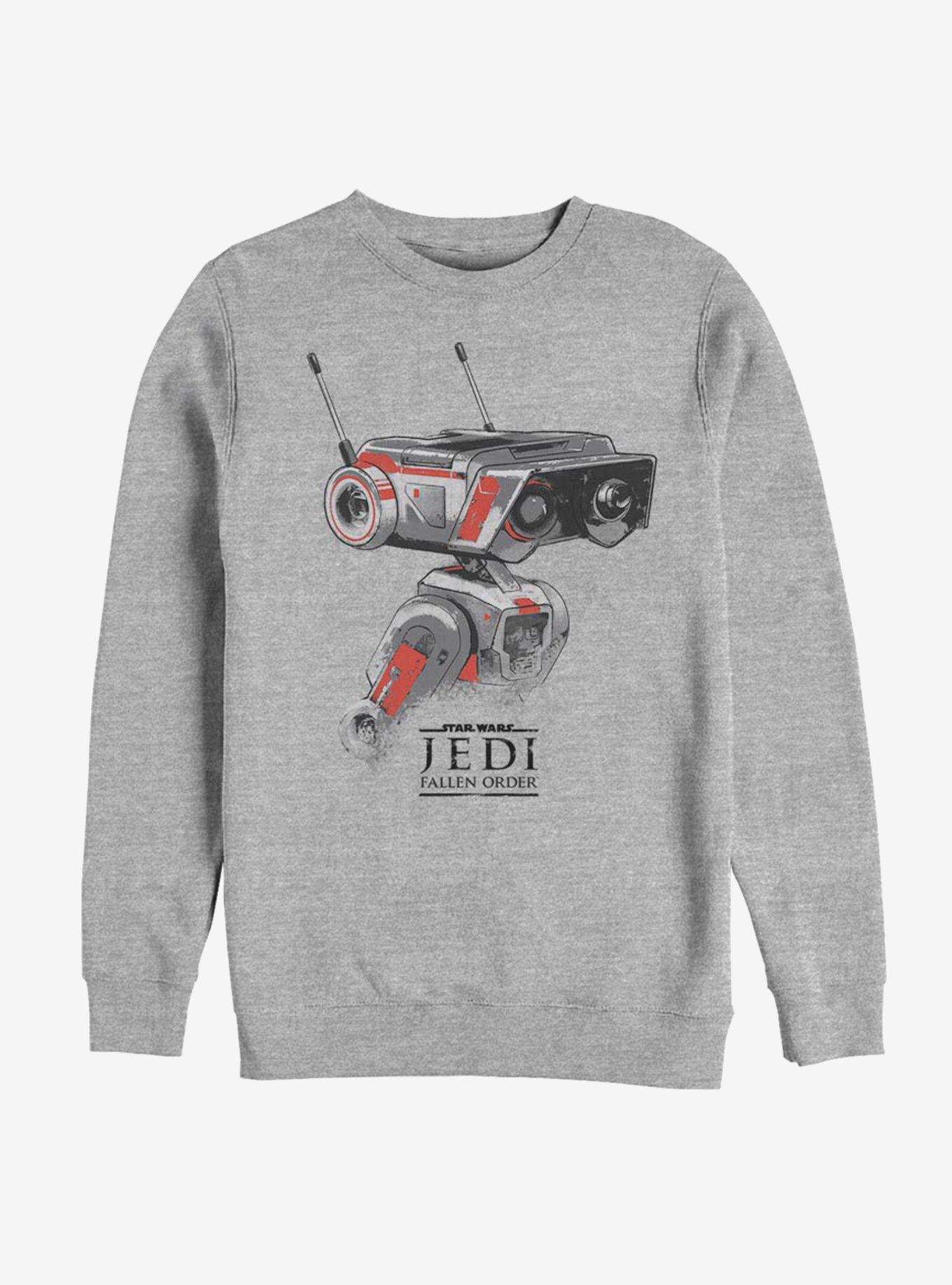 Star Wars Jedi Fallen Order BD-1 Sketch Sweatshirt, ATH HTR, hi-res