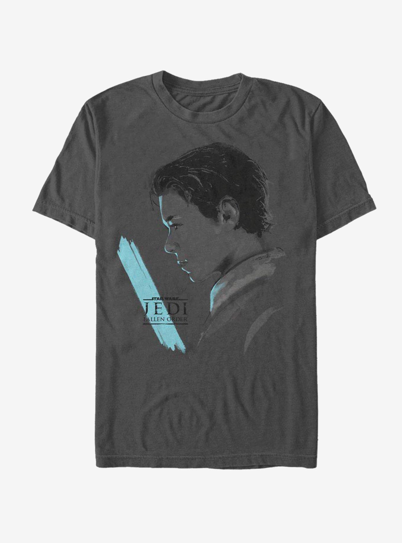 Star Wars Jedi Fallen Order Blue Saber T-Shirt, , hi-res