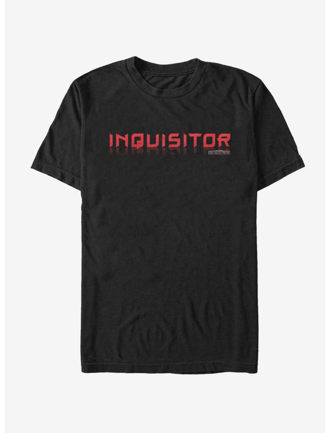 Star Wars Jedi Fallen Order Inquisitor Script T-Shirt, BLACK, hi-res