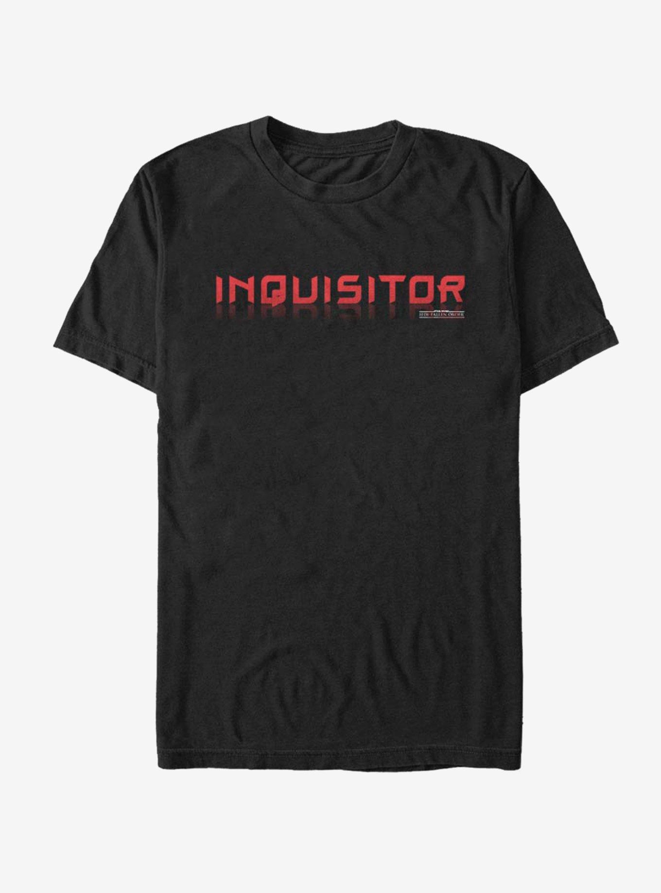 Star Wars Jedi Fallen Order Inquisitor Script T-Shirt, BLACK, hi-res