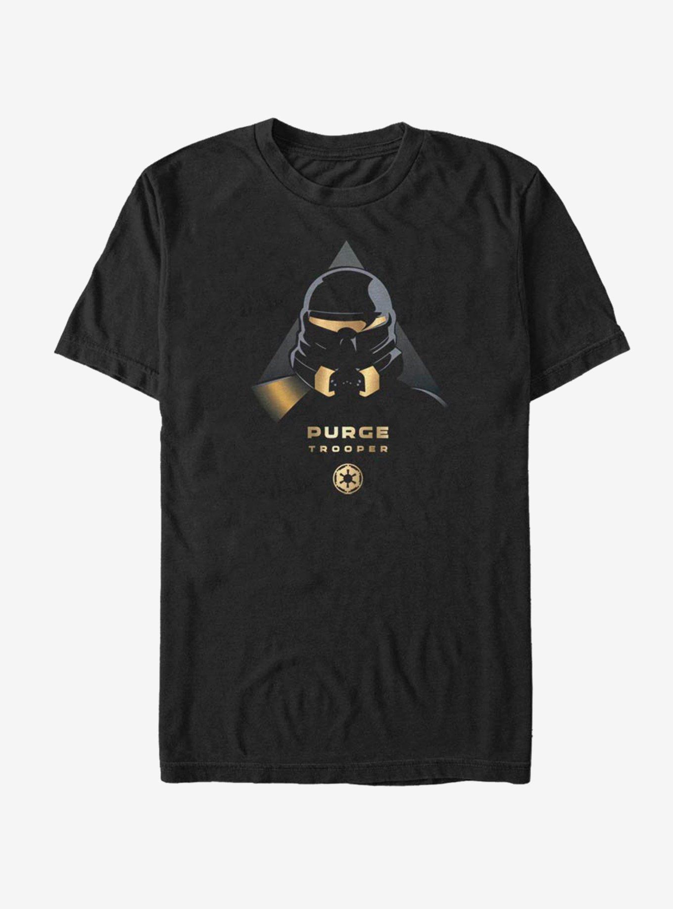 Star Wars Jedi Fallen Order Purge Trooper Gold T-Shirt, BLACK, hi-res