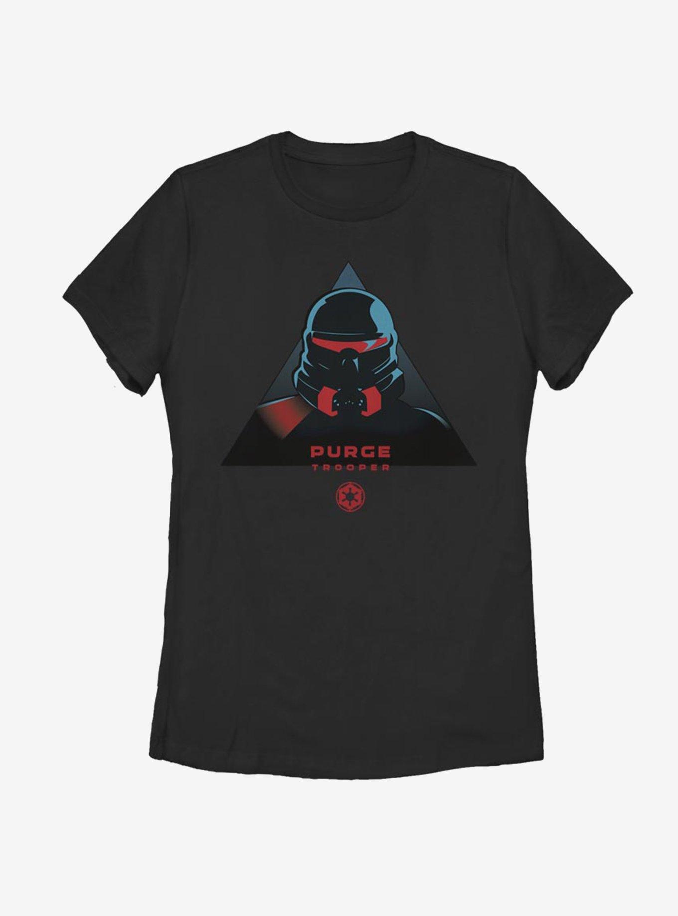Star Wars Jedi Fallen Order Purge Trooper Womens T-Shirt, BLACK, hi-res