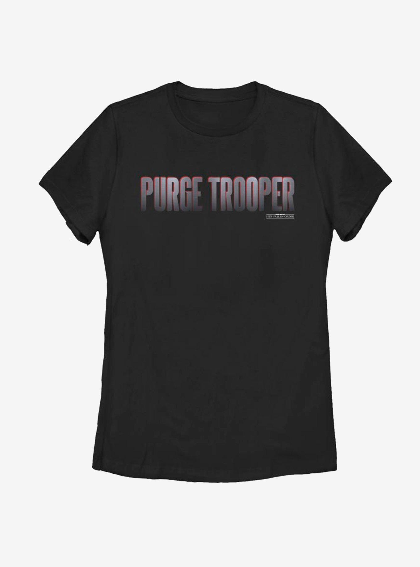 Star Wars Jedi Fallen Order Purge Trooper Womens T-Shirt, BLACK, hi-res