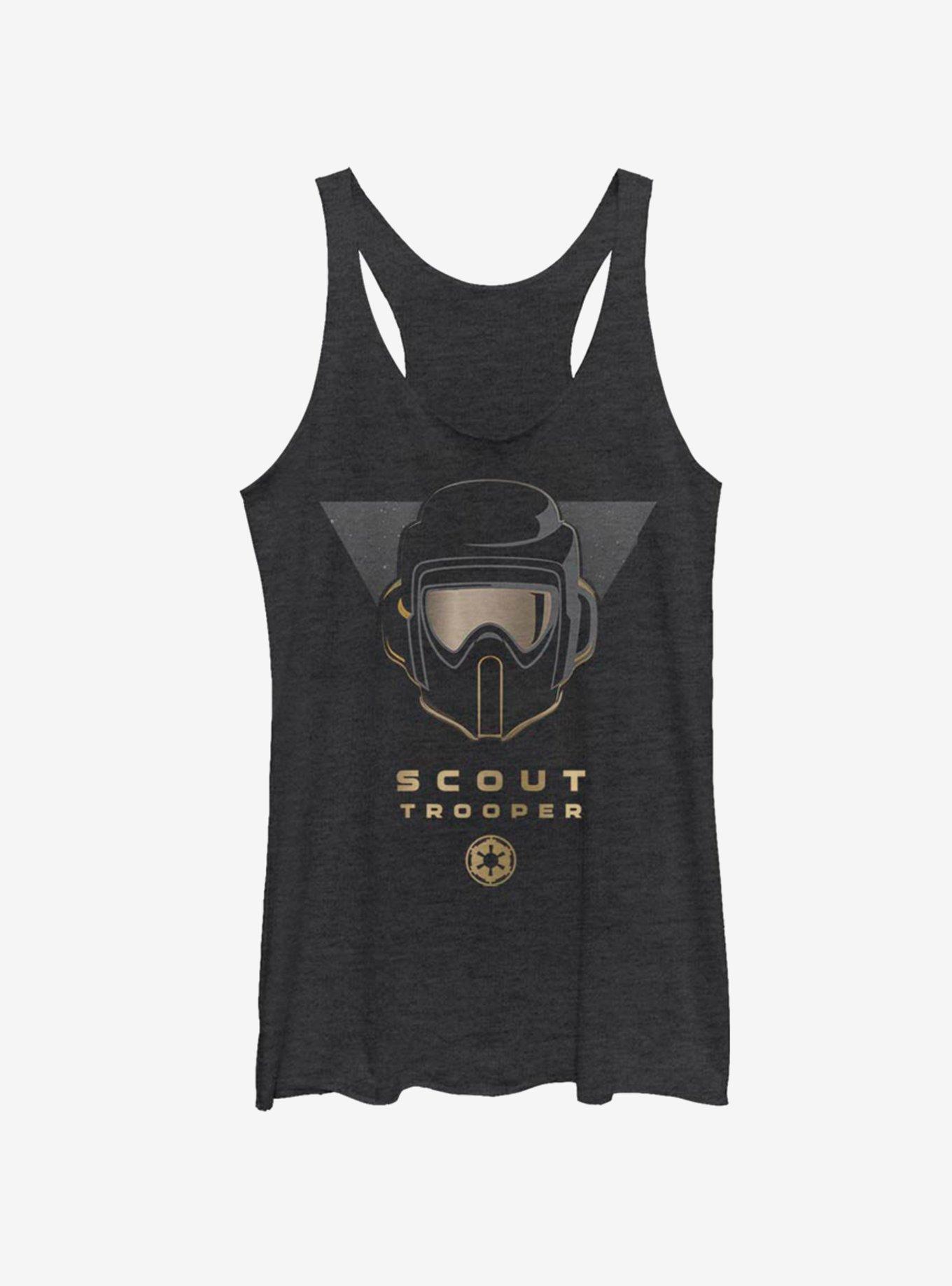 Star Wars Jedi Fallen Order Scout Trooper Womens Tank Top, BLK HTR, hi-res