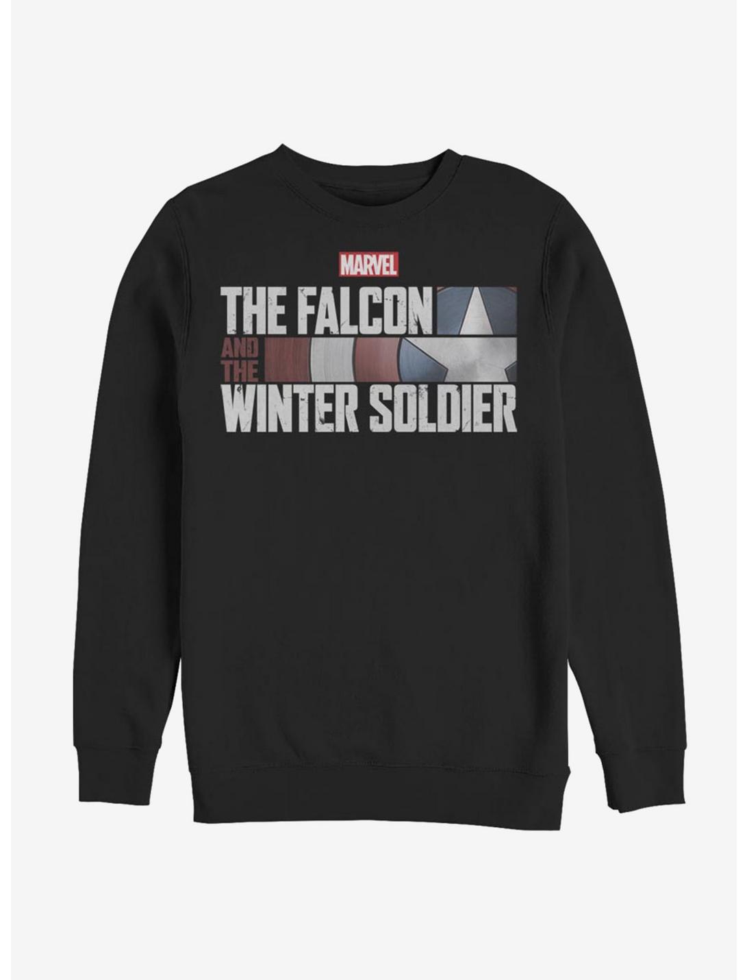Marvel The Falcon And The Winter Soldier Sweatshirt, BLACK, hi-res