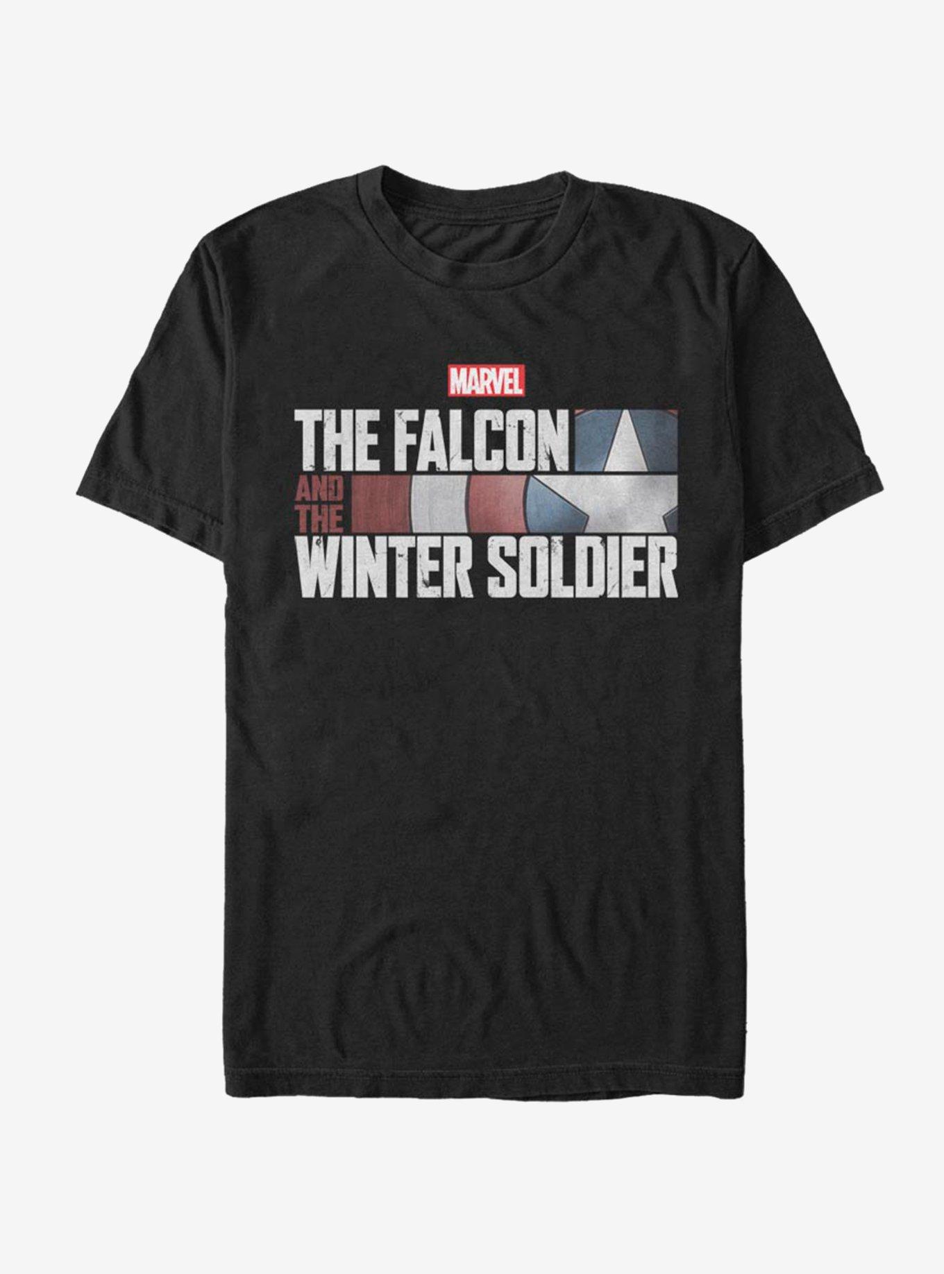 Marvel The Falcon And The Winter Soldier T-Shirt, BLACK, hi-res