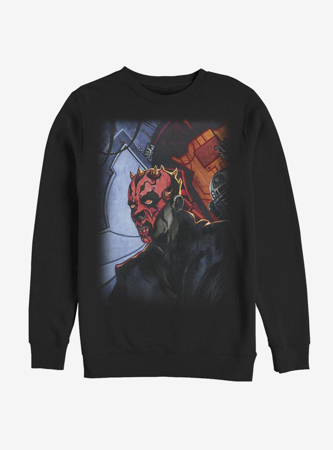 Star Wars Darth Maul Returns Sweatshirt, BLACK, hi-res