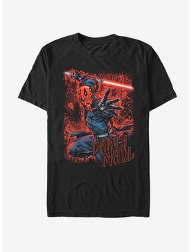Star Wars Darth Maul Comic Art T-Shirt, , hi-res