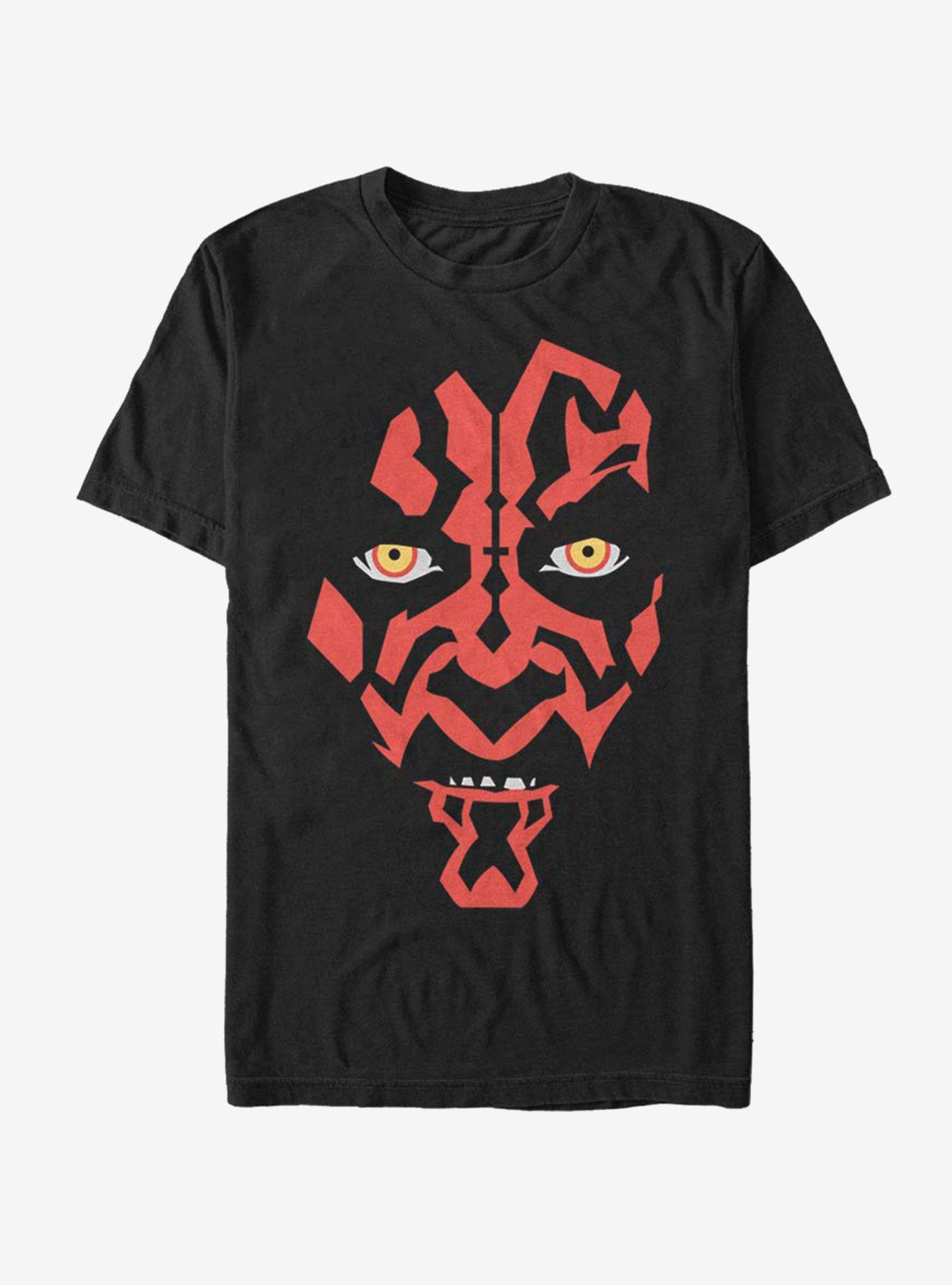 Star Wars Darth Maul Face T-Shirt, , hi-res