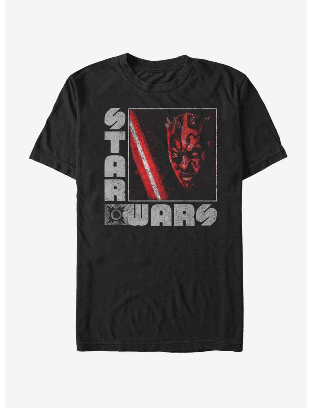 Star Wars Darth Maul Light Saber T-Shirt, BLACK, hi-res