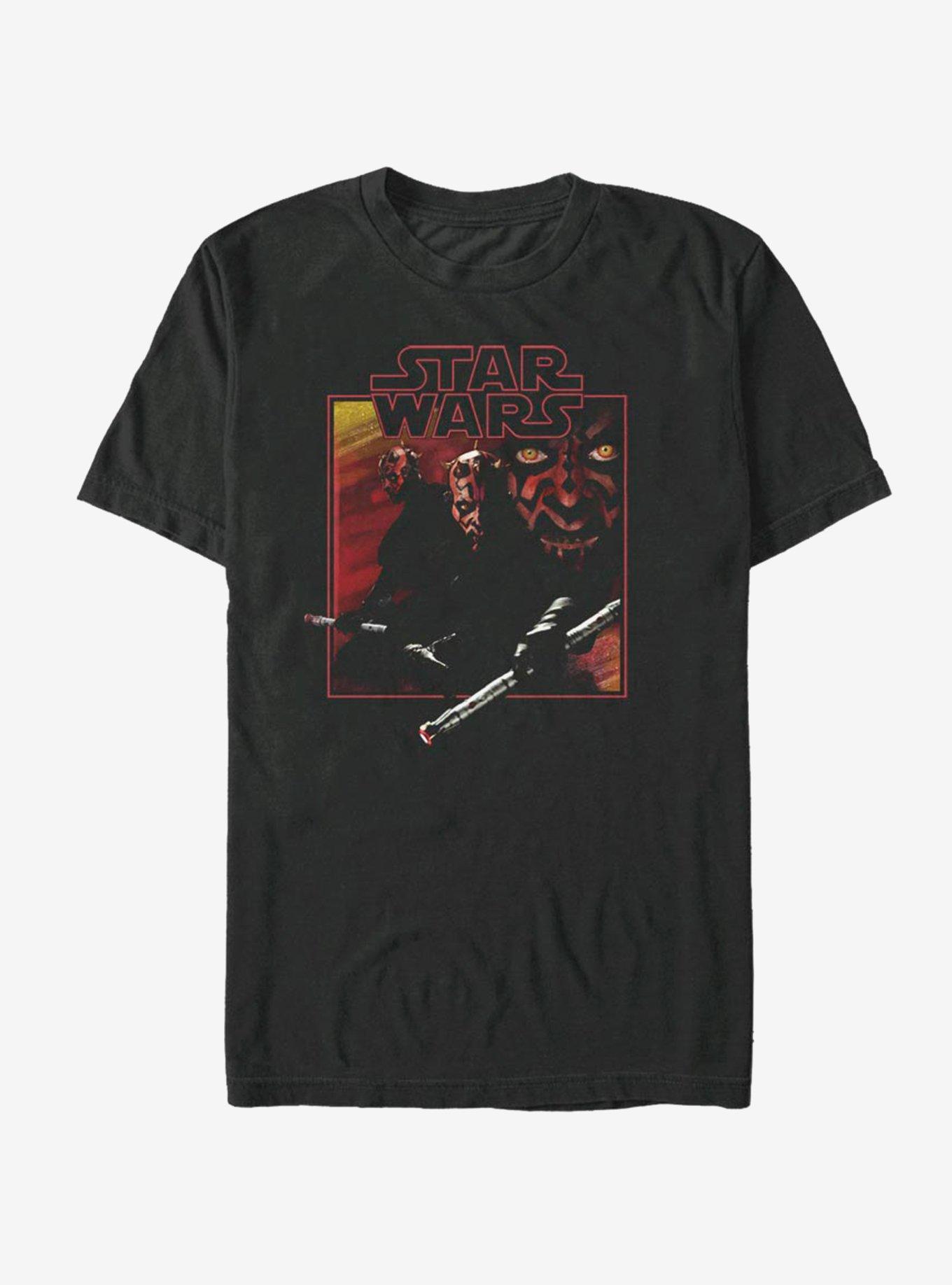 Star Wars Vintage Darth Maul T-Shirt, BLACK, hi-res