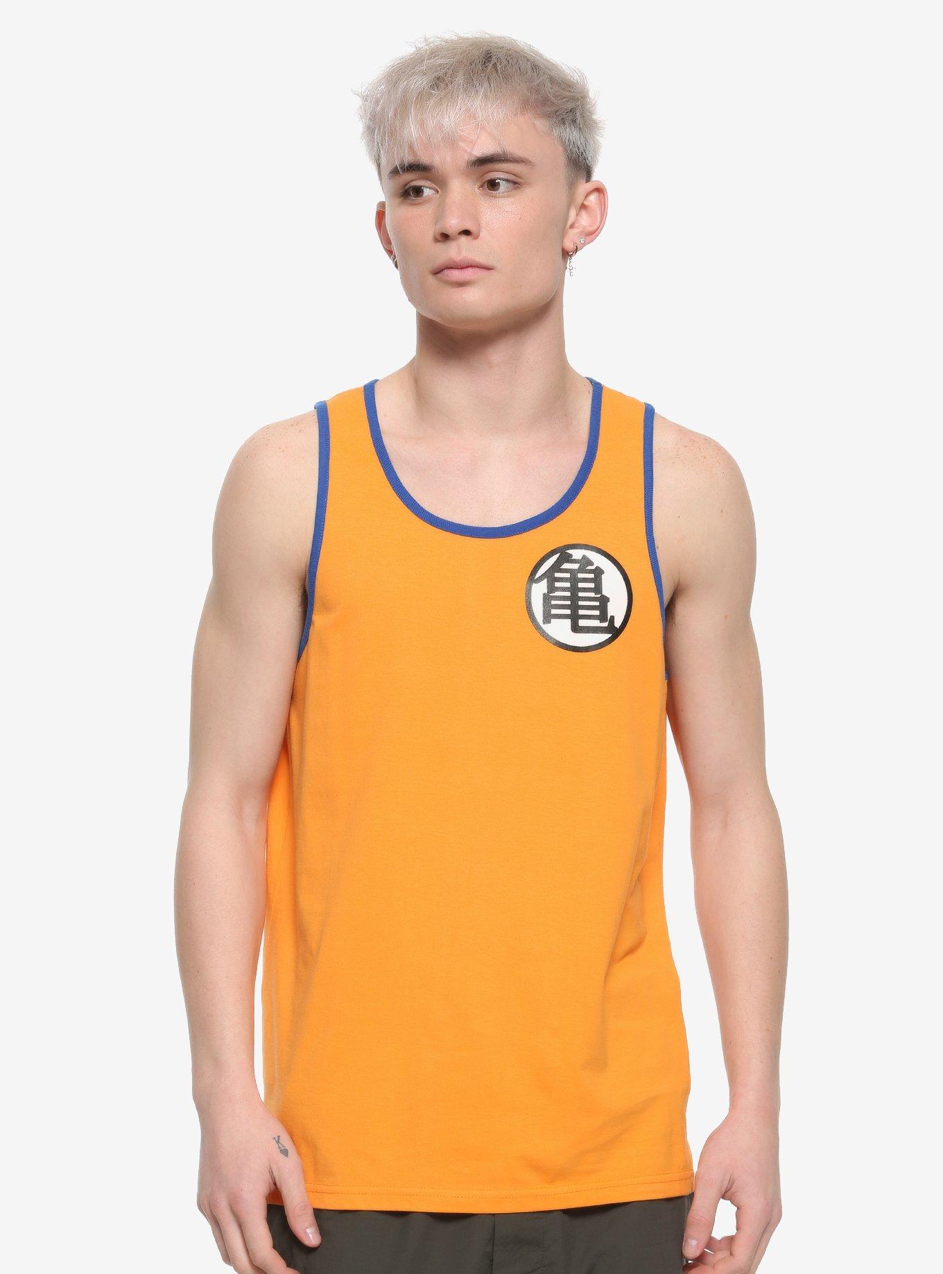 Dragon Ball Z Goku Tank Top, ORANGE, hi-res