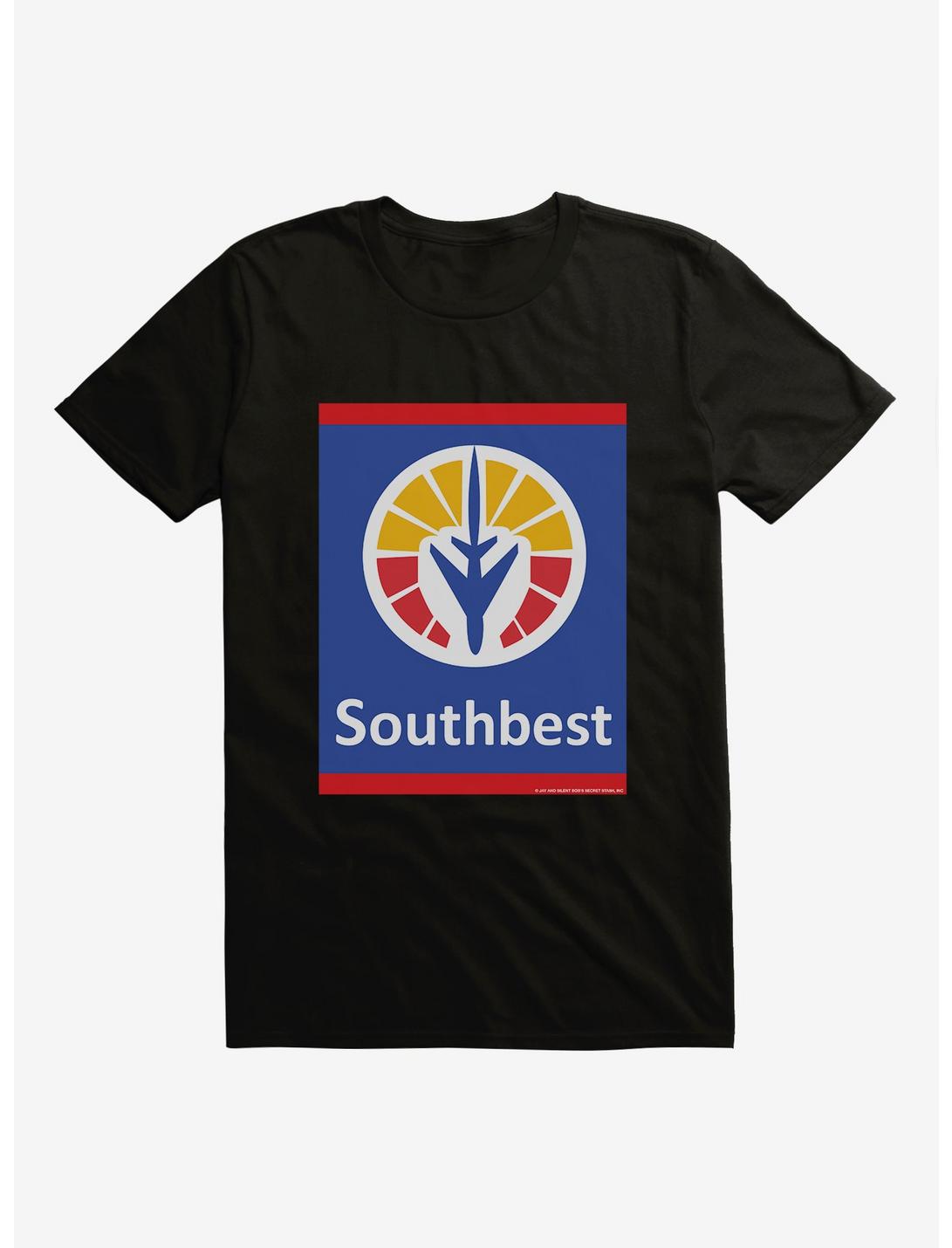 Jay And Silent Bob Reboot Southbest Poster T-Shirt, BLACK, hi-res