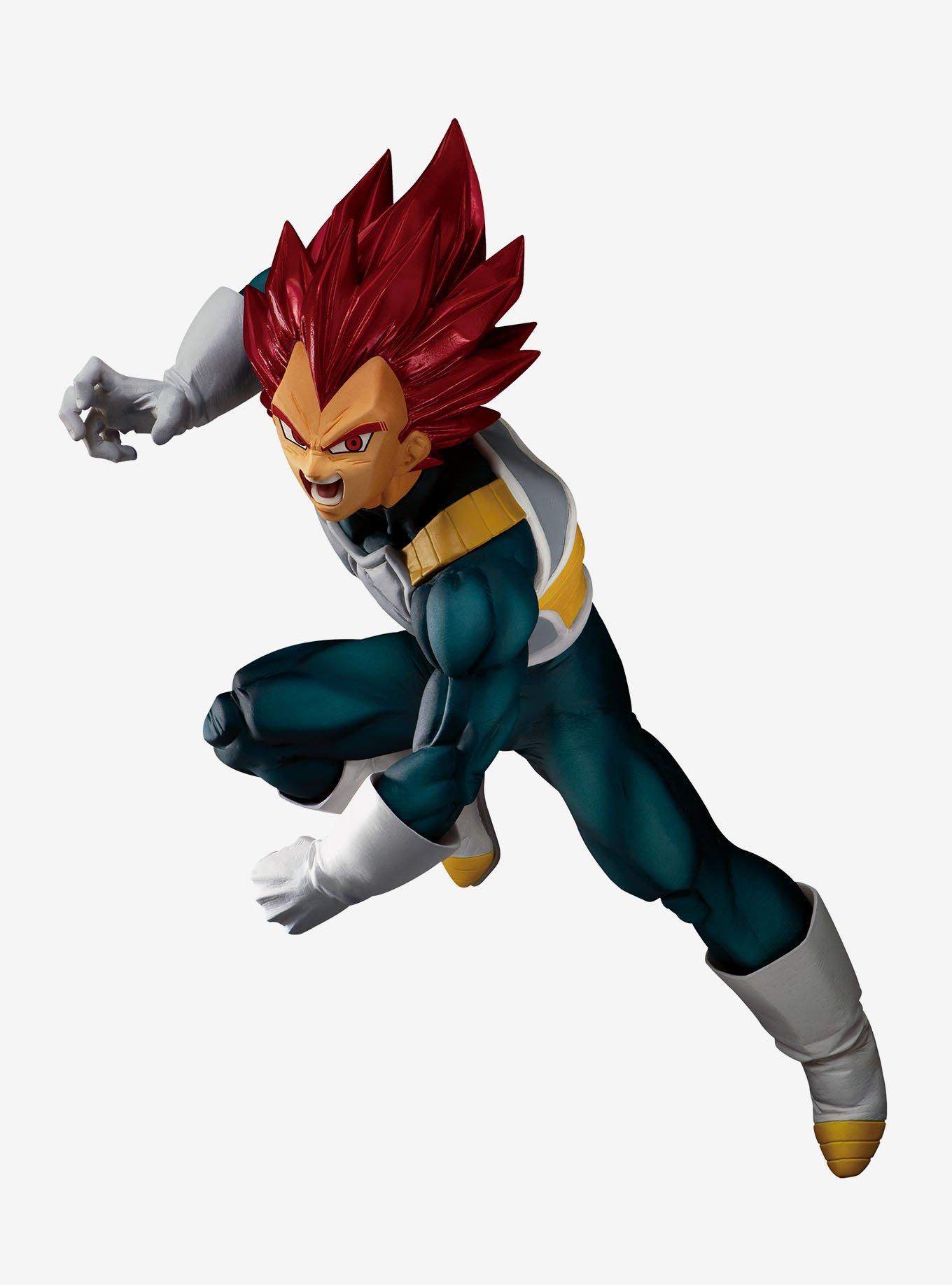 Banpresto Dragon Ball Super Super Saiyan God Vegeta Blood of Saiyans Special VII Collectible Figure, , hi-res