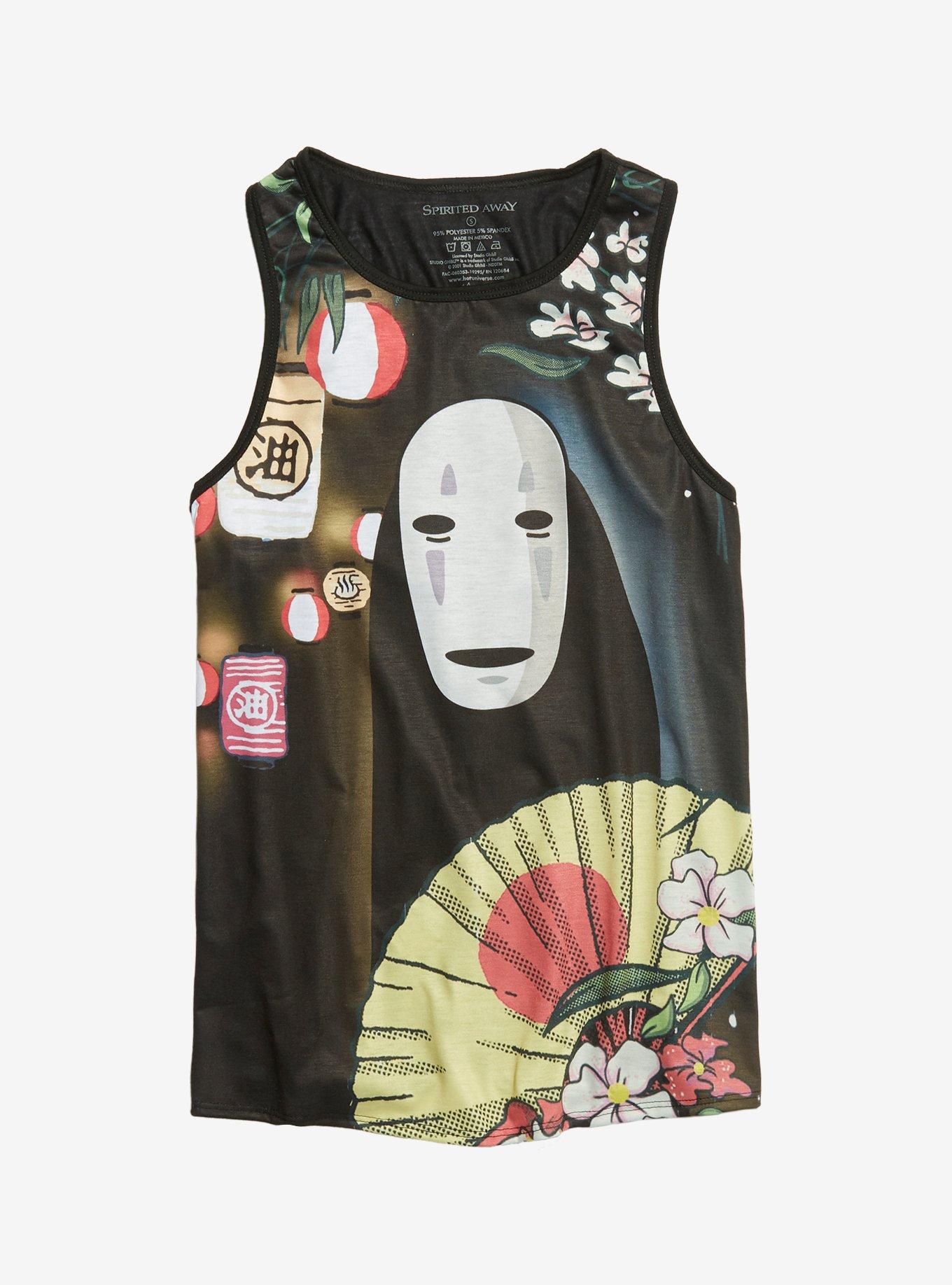 Studio Ghibli Spirited Away No-Face Girls Tank Top, MULTI, hi-res