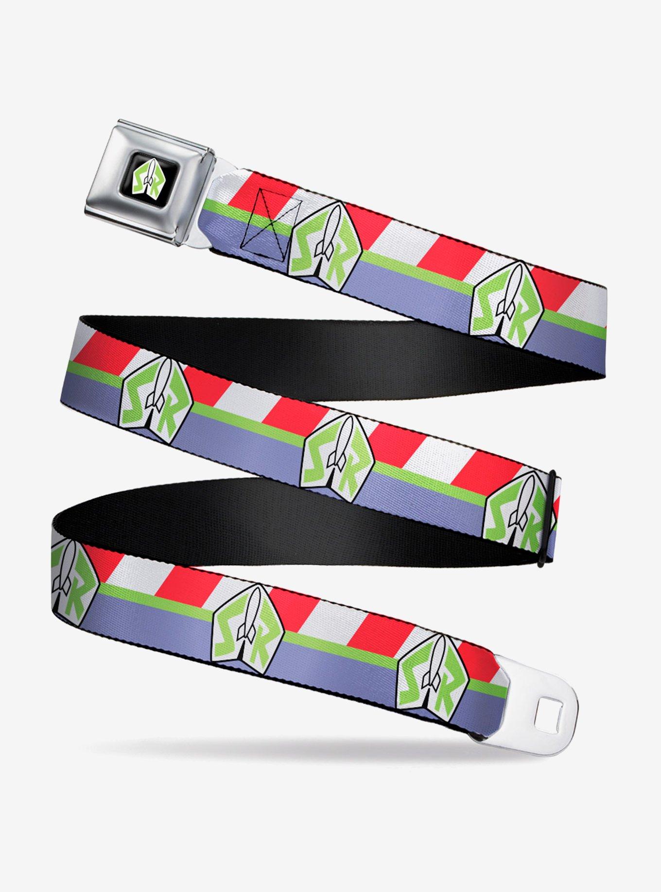 Disney Pixar Toy Story Buzz Lightyear Space Ranger Stripe Seatbelt Belt, , hi-res