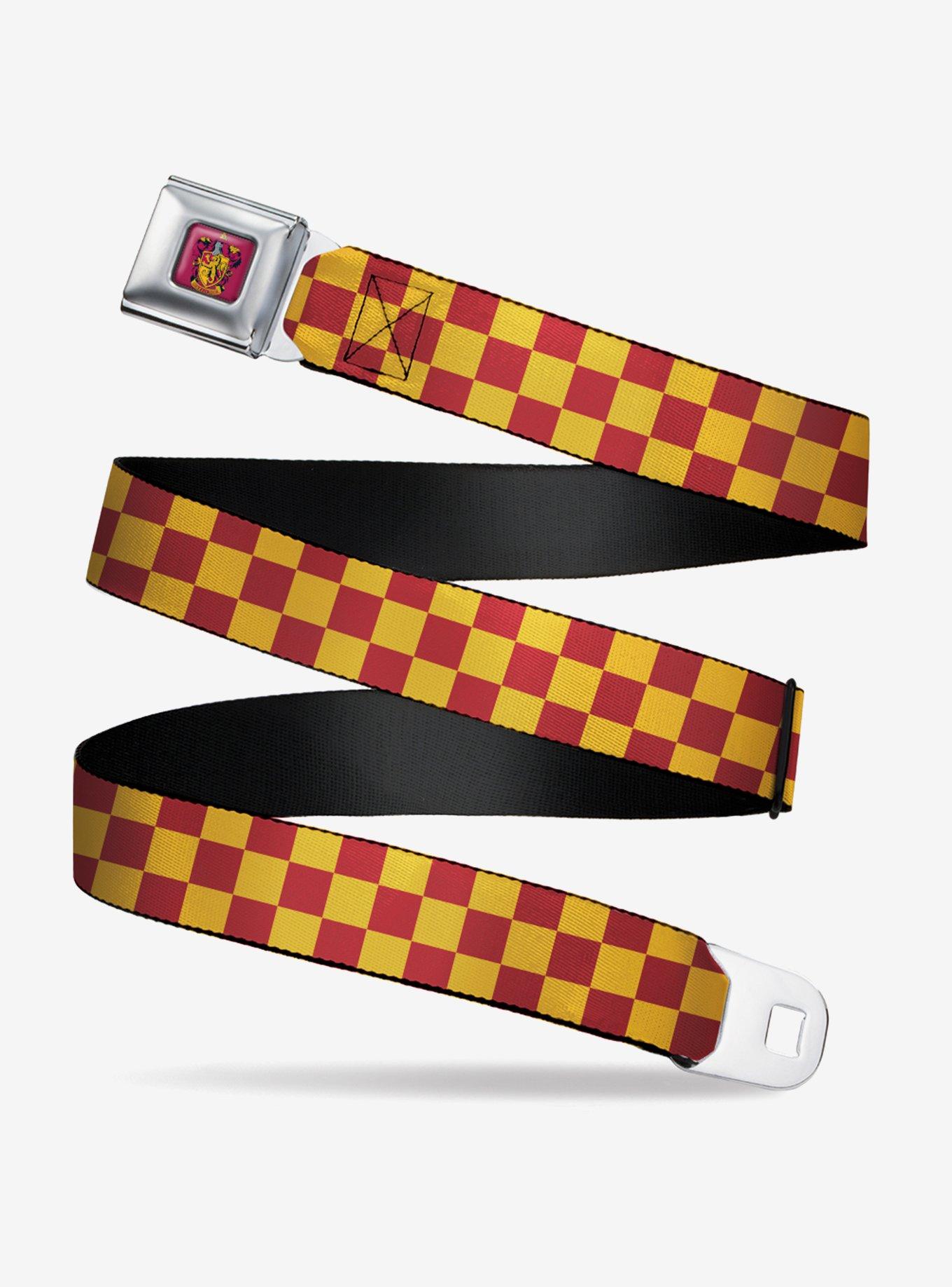 Harry Potter Gryffindor House Checkers Seatbelt Belt, , hi-res